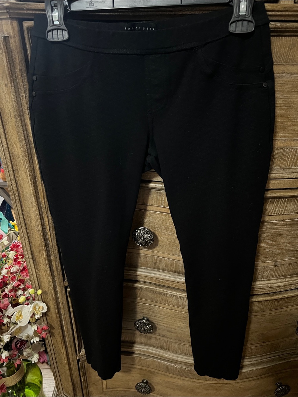 Sanctuary Women's Black Skinny Ponte Jeans